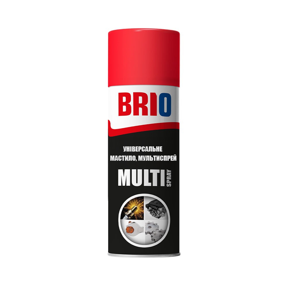 Універсальне мастило (аналог WD-40), мультиспрей BRIO EUROPE, 400 мл