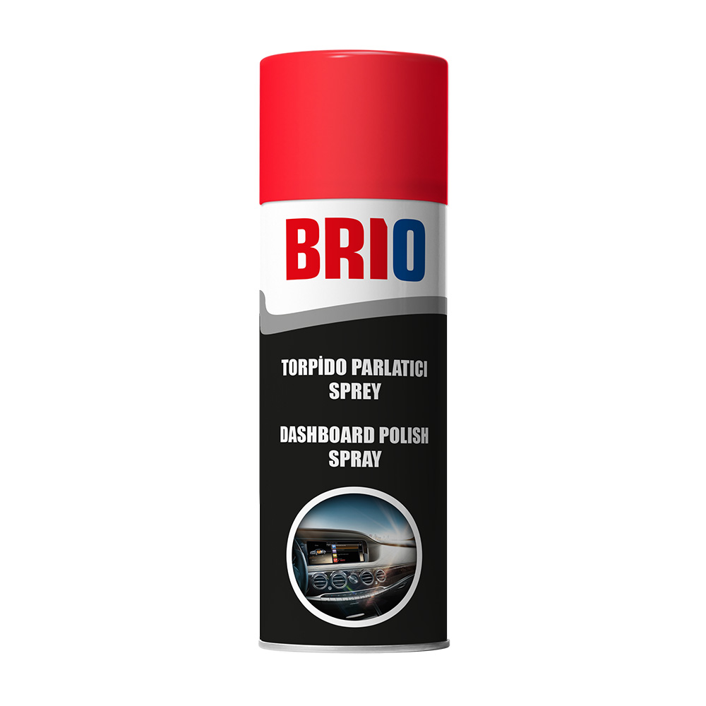 Спрей для догляду та блиску панелі пластику в салоні авто, 400 мл, BRIO EUROPE